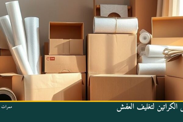 بدائل الكراتين لتغليف العفش
