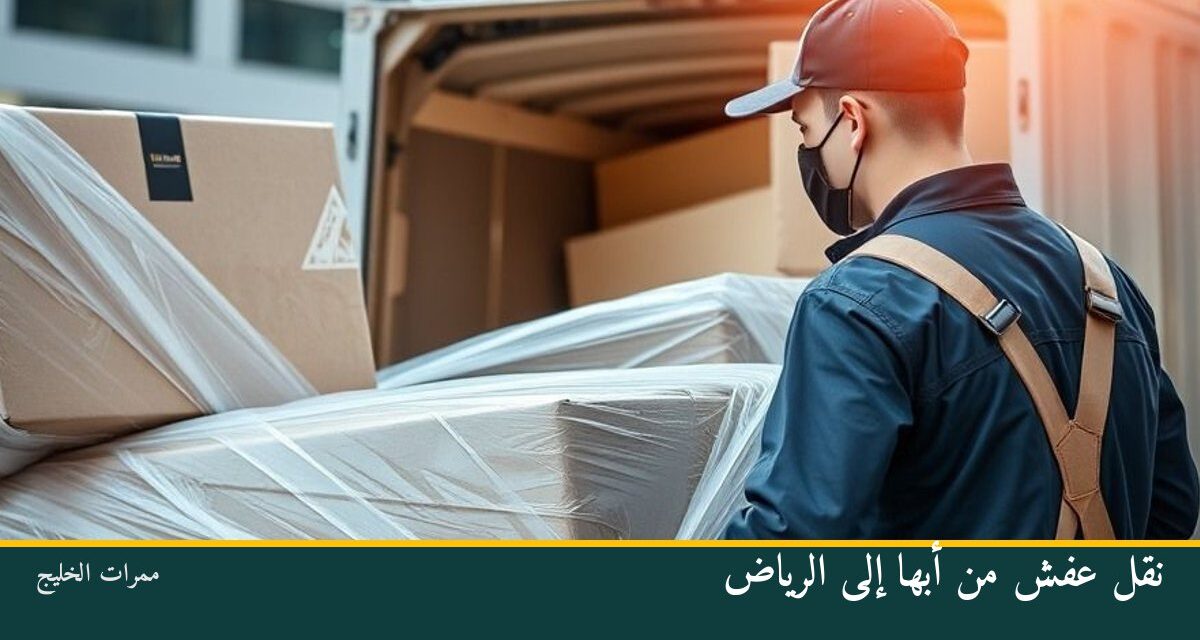 نقل عفش من أبها إلى الرياض